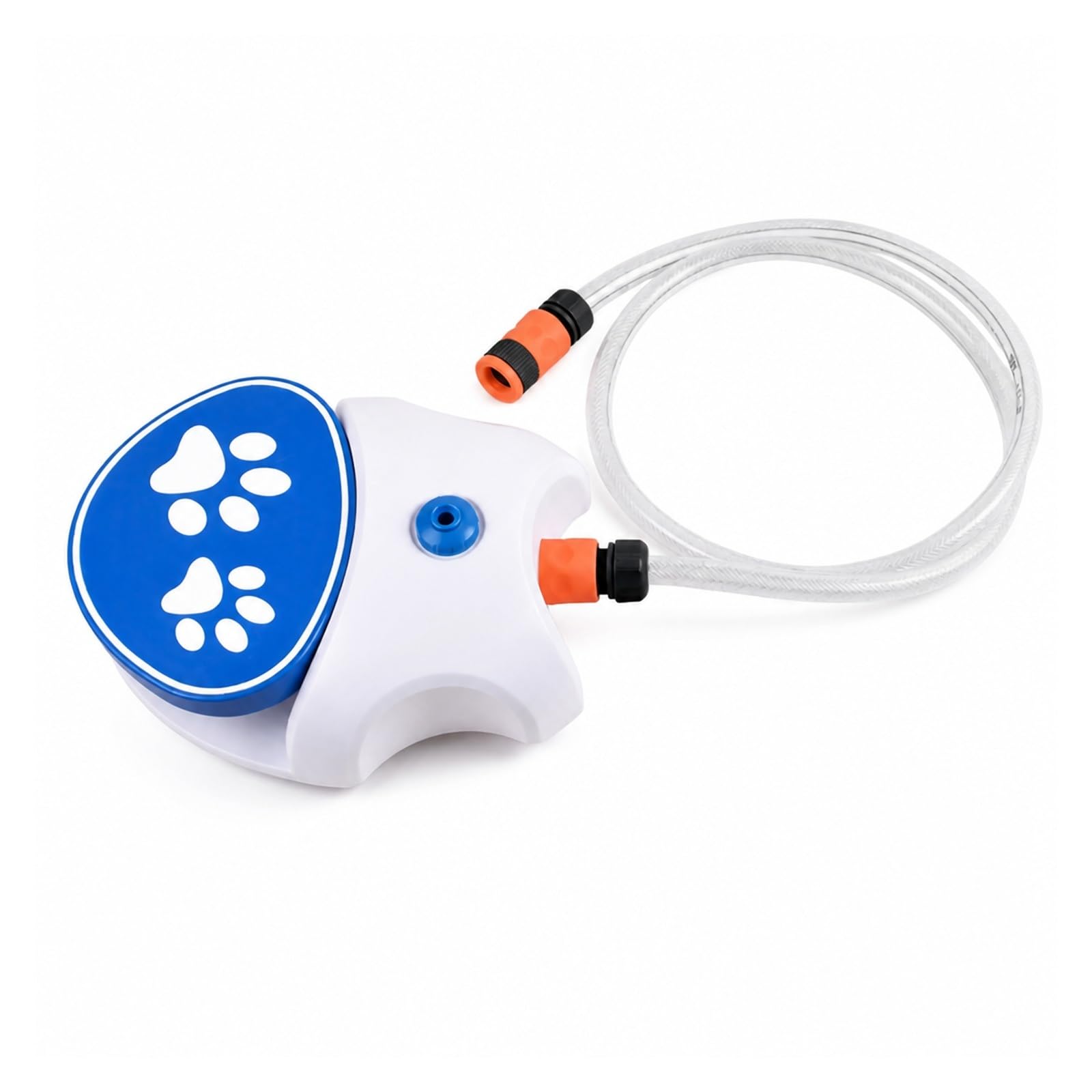 Fuente para Beber para Mascotas, Pise La Fuente De Agua para Perros Dispensador Bebidas Mascotas