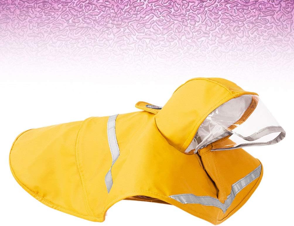 Hemobllo 1pc Reflective Dog Raincoat Pet Rainwear for All Seasons Keeps Your Wet Weather