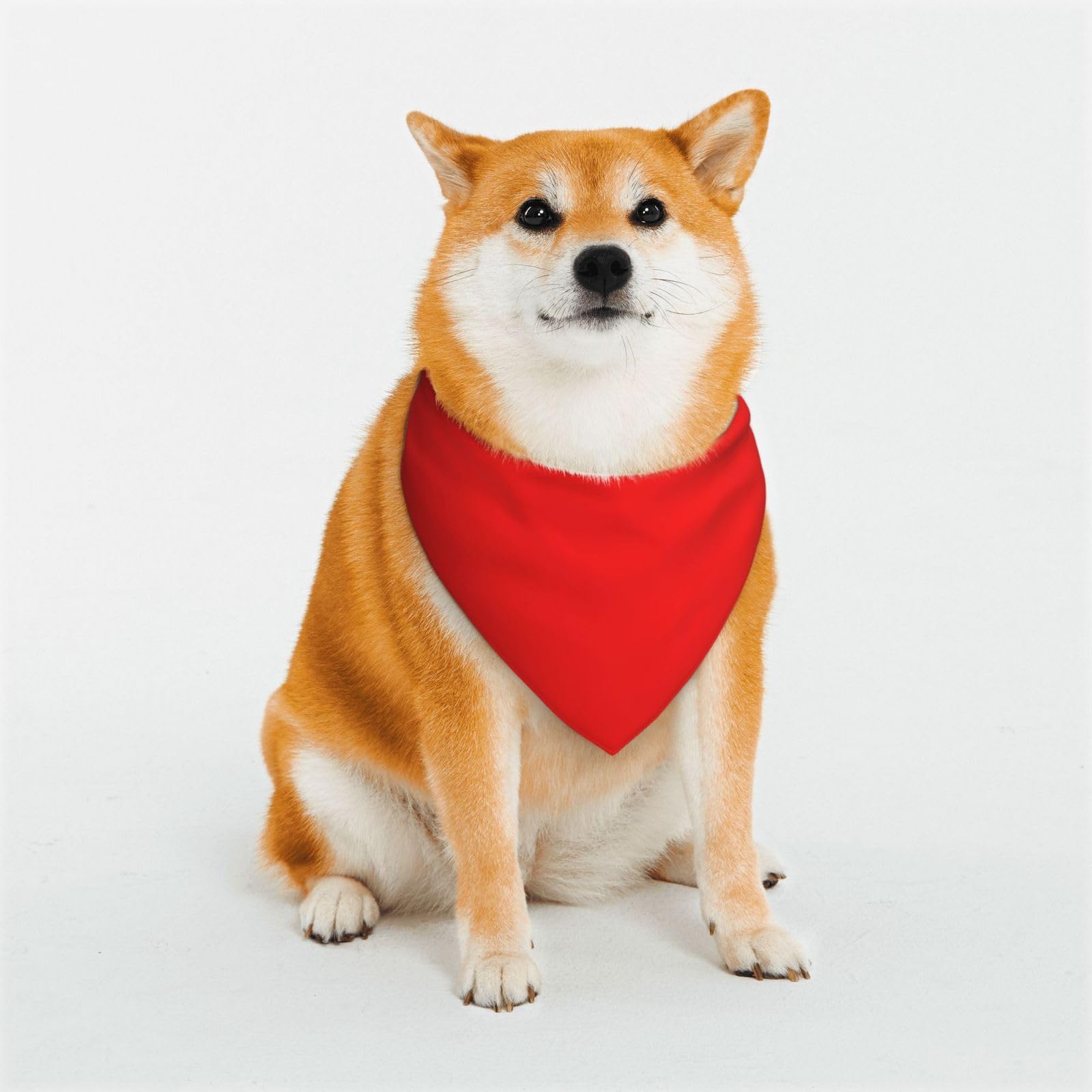 Red Dog Bandanas,Triangle Reversible Pet Scarf for Boy and Girl,Bandana for Small Medium Large and Extra Large Dogs Medium