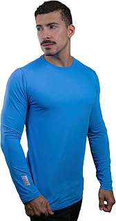 Camiseta Poliamida Premium Skube Com Proteção UV 50+ Dry Fit Segunda Pele Térmica Tecido Termodry Manga Longa