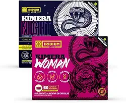 Kit Kimera Woman + Kimera Night - Termogênico Dia E Noite - Iridium Labs