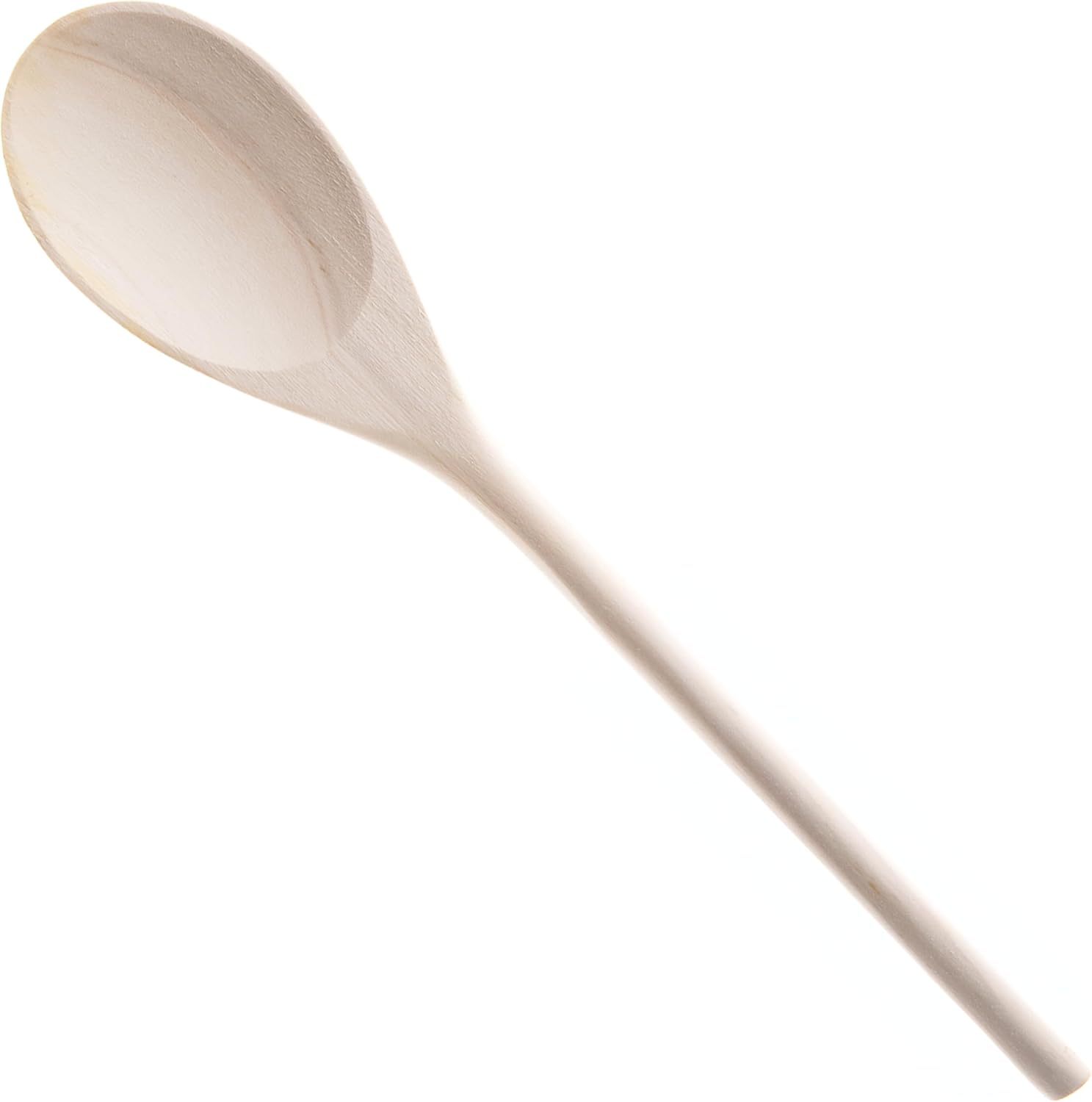 Pro Grade, Super Comfy Wooden Spoon, 1 Pc Set. Heavy Duty, Wood Spoons with Long Handles for Cooking, Baking, Stirring and Mixing in Restaurants or at Home. Best Kitchen Utensils for Nonstick Cookware