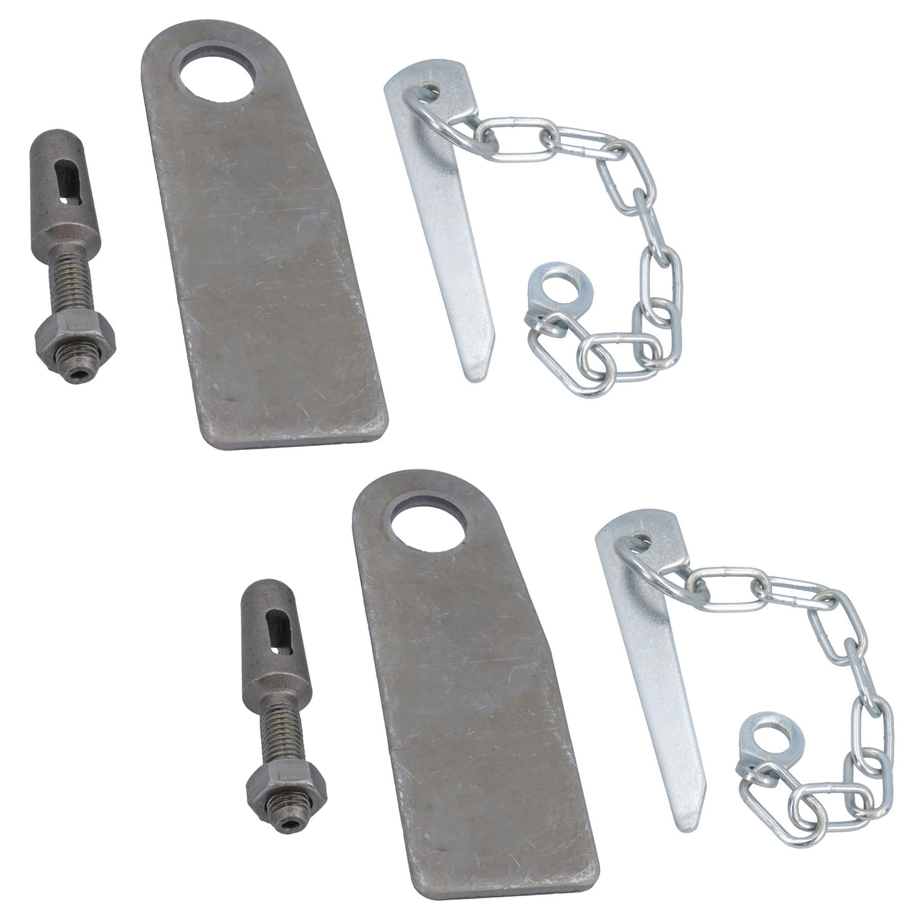 Ab Tools Trailer Dropsider Tailboard Fastener Kit Eye Plate Slotted Lug And Pin