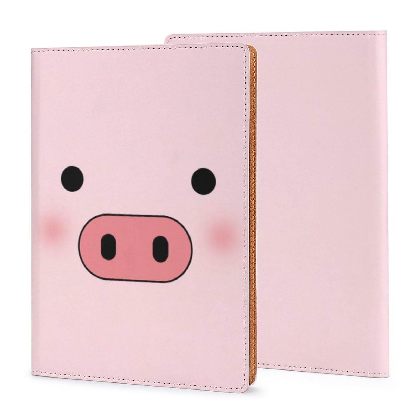Amazon.co.jp: ブックカバー 動物柄 豚 文庫 A5 PU レザー 文庫本