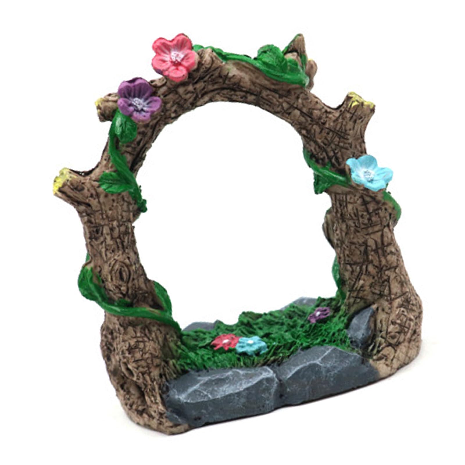 CUNZJIA Realistic Tree Cave Fish Tanks Decoration Resins Aquariums Ornament for Fish Tanks Hideouts and Landscapes