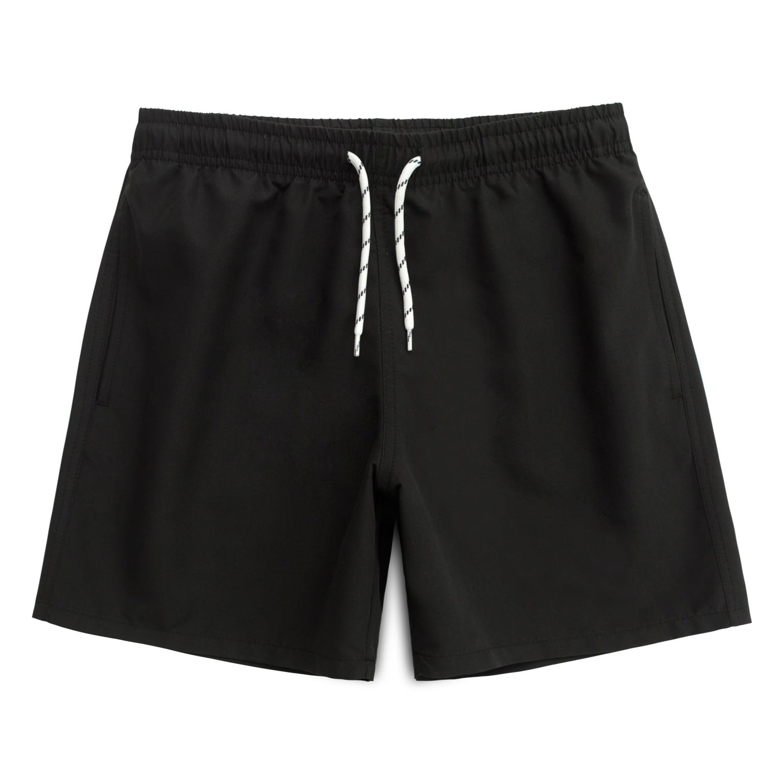 Hill & Sea Badehose Jungen Kinder Badeshorts Unisex Schnelltrocknend Boardshorts Atmungsaktiv Wasserabweisend Badeshorts mit Mesh-Futter Taschen und Verstellbarem Tunnelzug