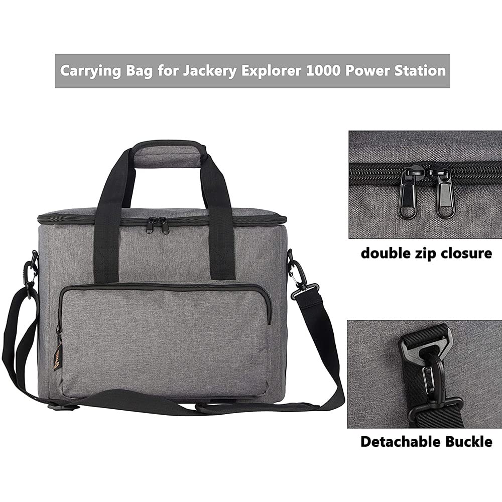 Bolsa de Transporte para la EstacióN de EnergíA PortáTil Explorer 1000, Bolsa de Transporte Impermeable para la EstacióN de EnergíA PortáTil