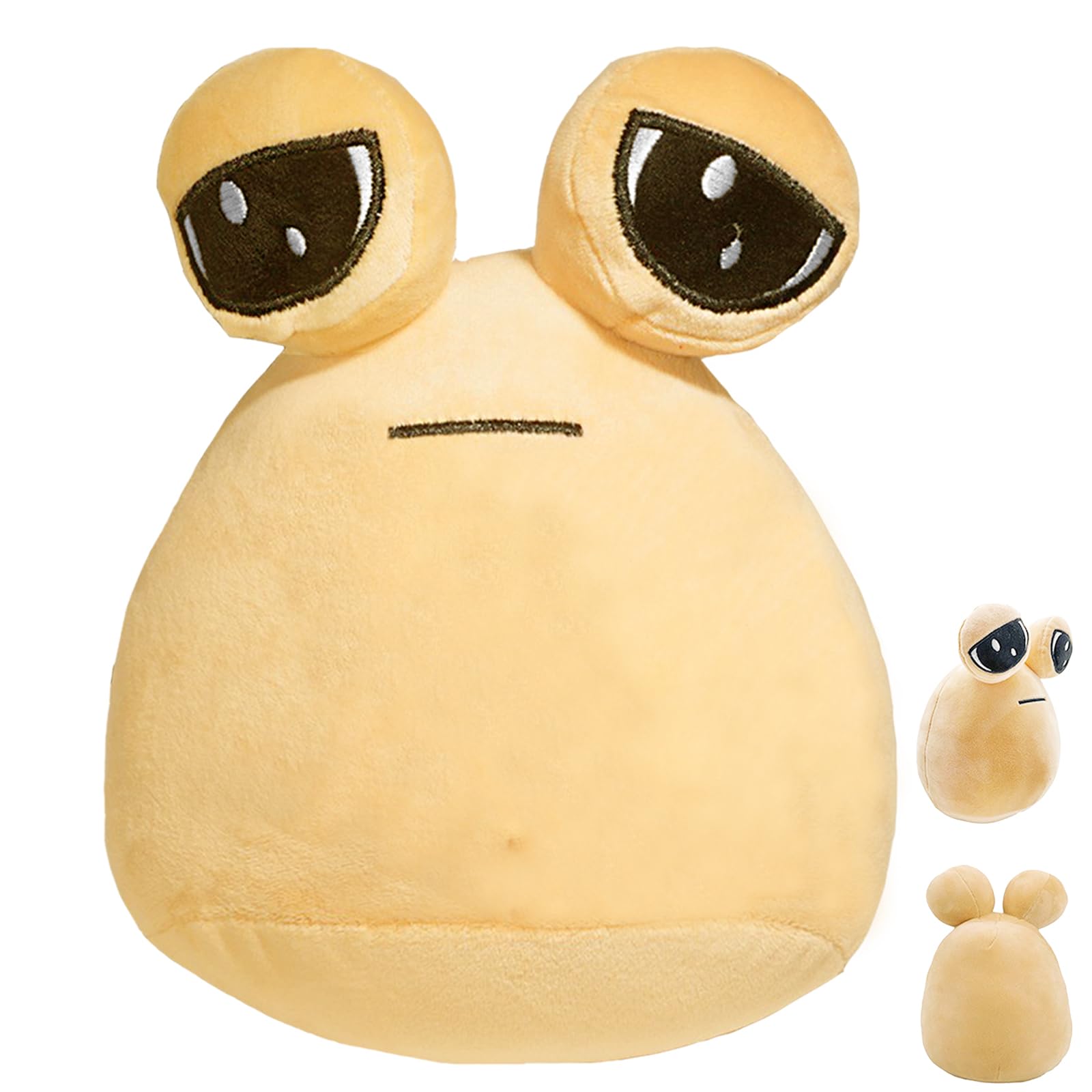 YOUYIKE Animal pou Doll, 22 Cm Muñeco de Peluche de Alien, pou Peluche Súper Suave, PP Algodón Peluche de Alien pou, for Niños, Niñas y Amigo Regalos de Cumpleaños, (1 Articulo)