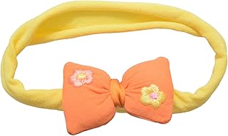 ربطة شعر على شكل فيونكة للبنات من دافني - لون أصفر
