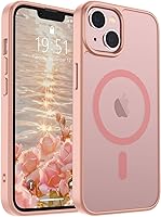 Vista 203 de SUPFINE - Funda magnética para iPhone 13 Pro Max (compatible con MagSafe), (protección contra caídas de grado militar de 10 pies), delgada, Negro