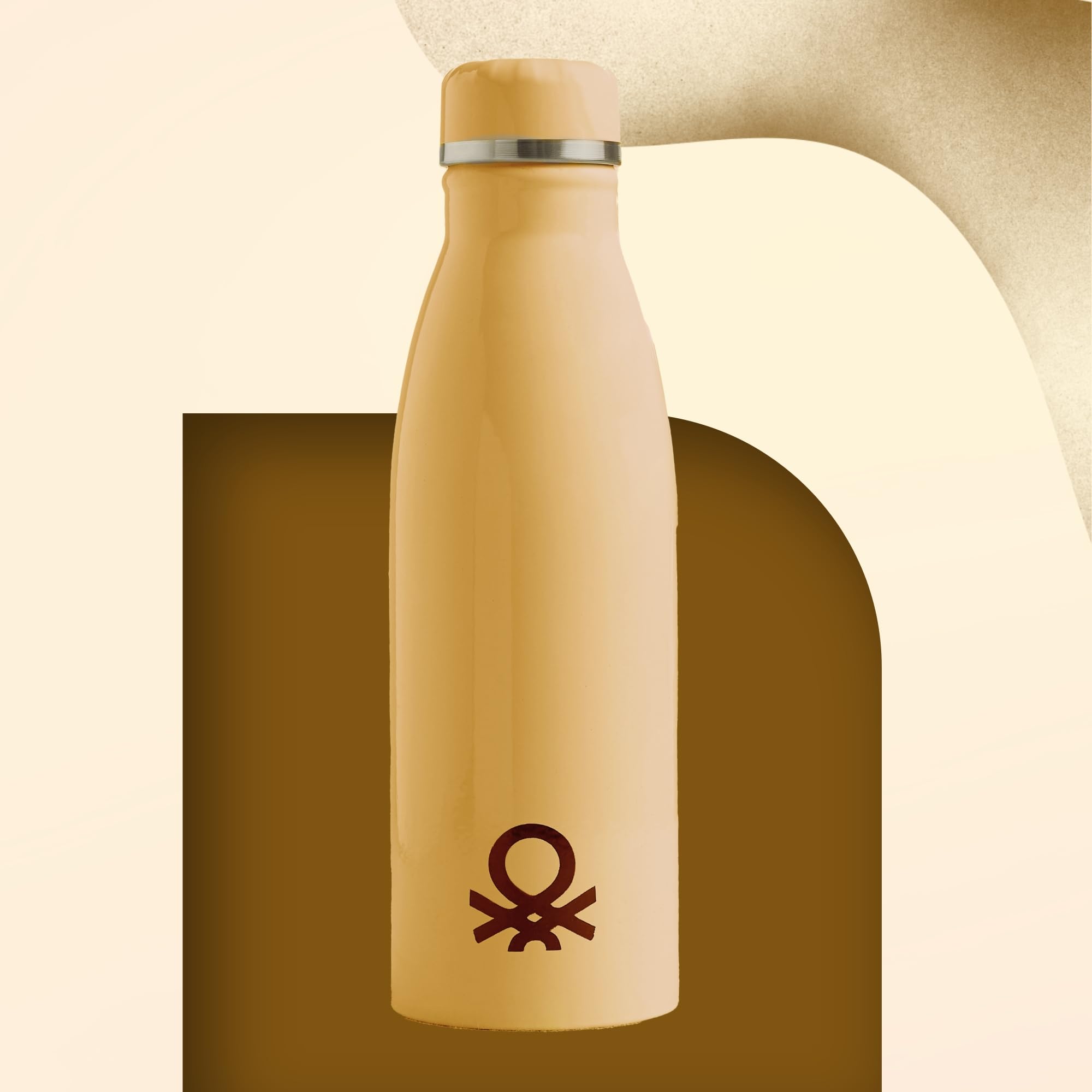 United Colors of Benetton Stainless Steel Water Bottle 750 Ml Single Wall