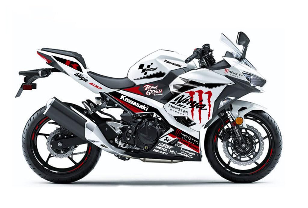 Amazon.com - Compatible for Kawasaki Ninja 400 Graphics Kit R