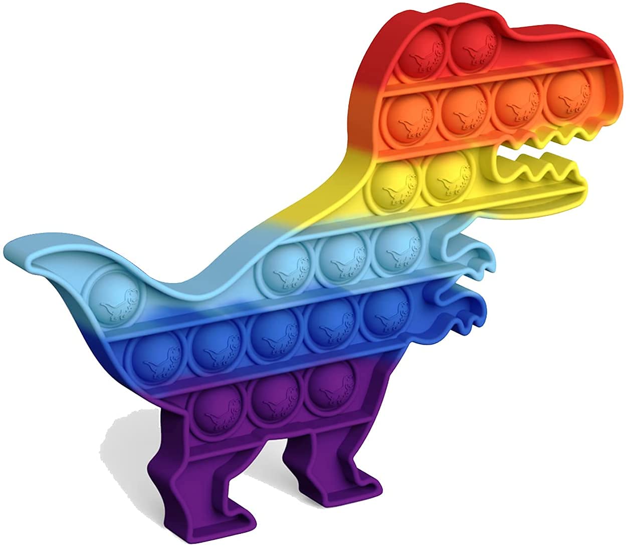 Push Pop It Toy Game, Fidget Toy Set, Rainbow Pop It for Kids and Adult (Dinosaur) (B09RQWH76Q) Amazon Price History, Amazon Price Tracker