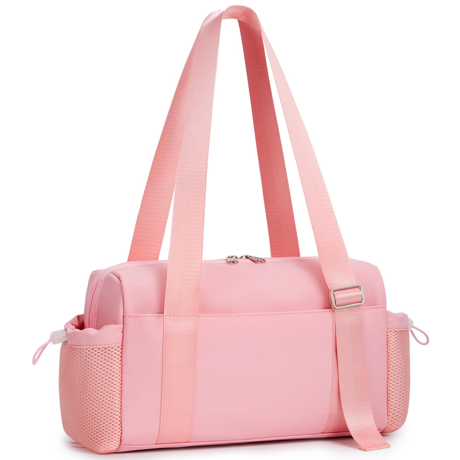 WLLWOO Small Gym Bag Wet Pocket Women Mini Tote Yoga Duffle Bag Lightweight Workout Bag for Dance Weekends Sports