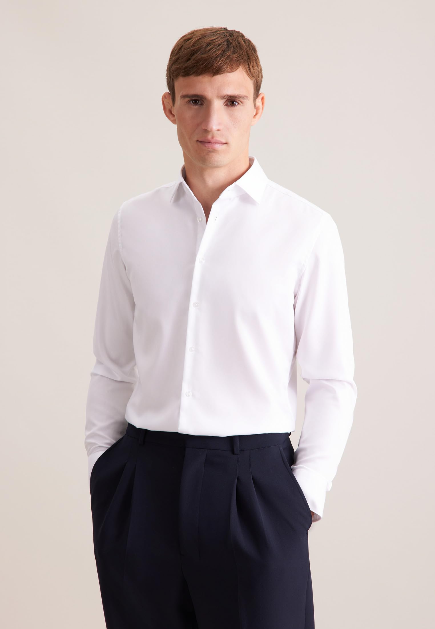 Seidensticker Camicia da Uomo Business Camicia Uomo