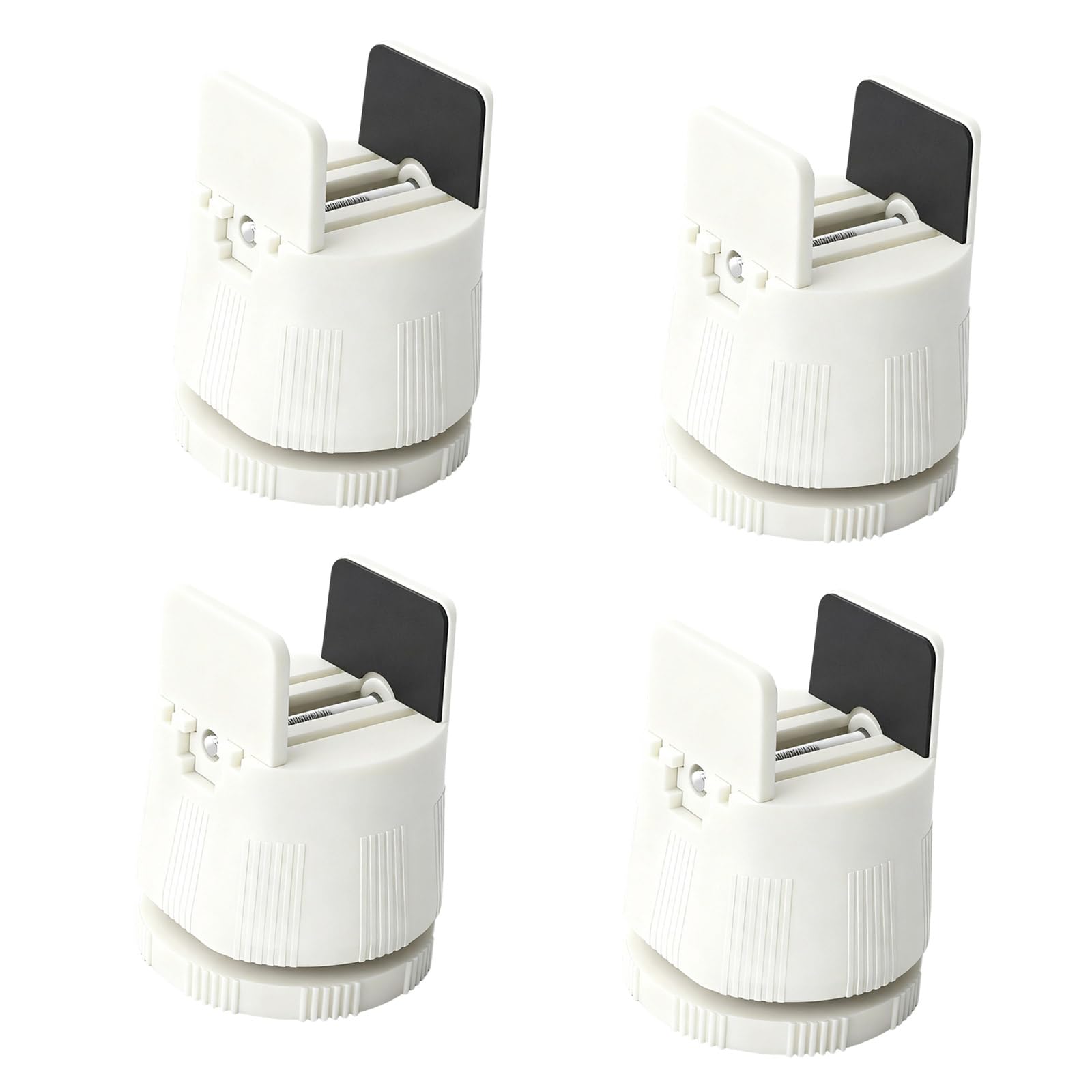 4Pcs Heavy Duty Chair Sofa Table Raiser Adjustable Chair Risers Bed Table Raiser Feet Leg Lift Furniture Raisers Adjustable Risers with Screw Clamp