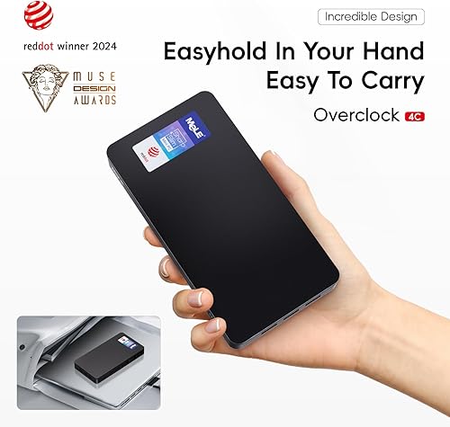 Vista 34 de MeLE Reddot Winner Slim Mini PC Overclock4C N100(hasta 3.4GHz) 8 GB de RAM, 256 GB de almacenamiento, mini computadora de escritorio, pantalla