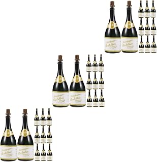 60 Pcs Wedding Bubble Bottle Wedding Favors Plastic Liquor Bottles Mini Gifts Champagne Bubble Bottles Mini Champagne Bubble Bottles Champagne Bottles Bubble Wedding Bubbles Toy