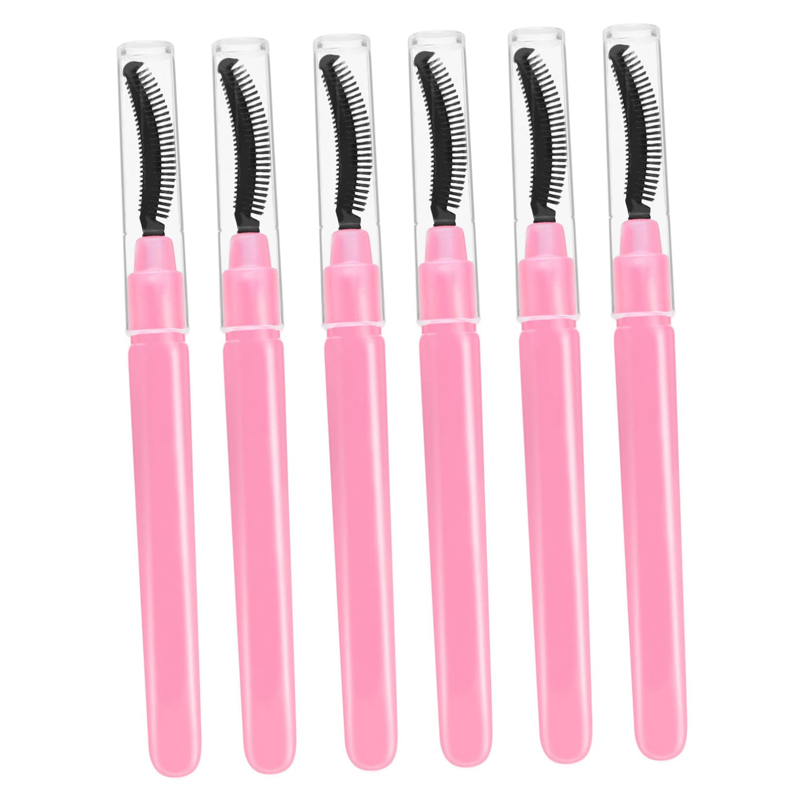 FRCOLOR Professional Makeup Brushes Set Mascara Wands 6pcs Eyelash Brush for Safe and Comfortable Applicati