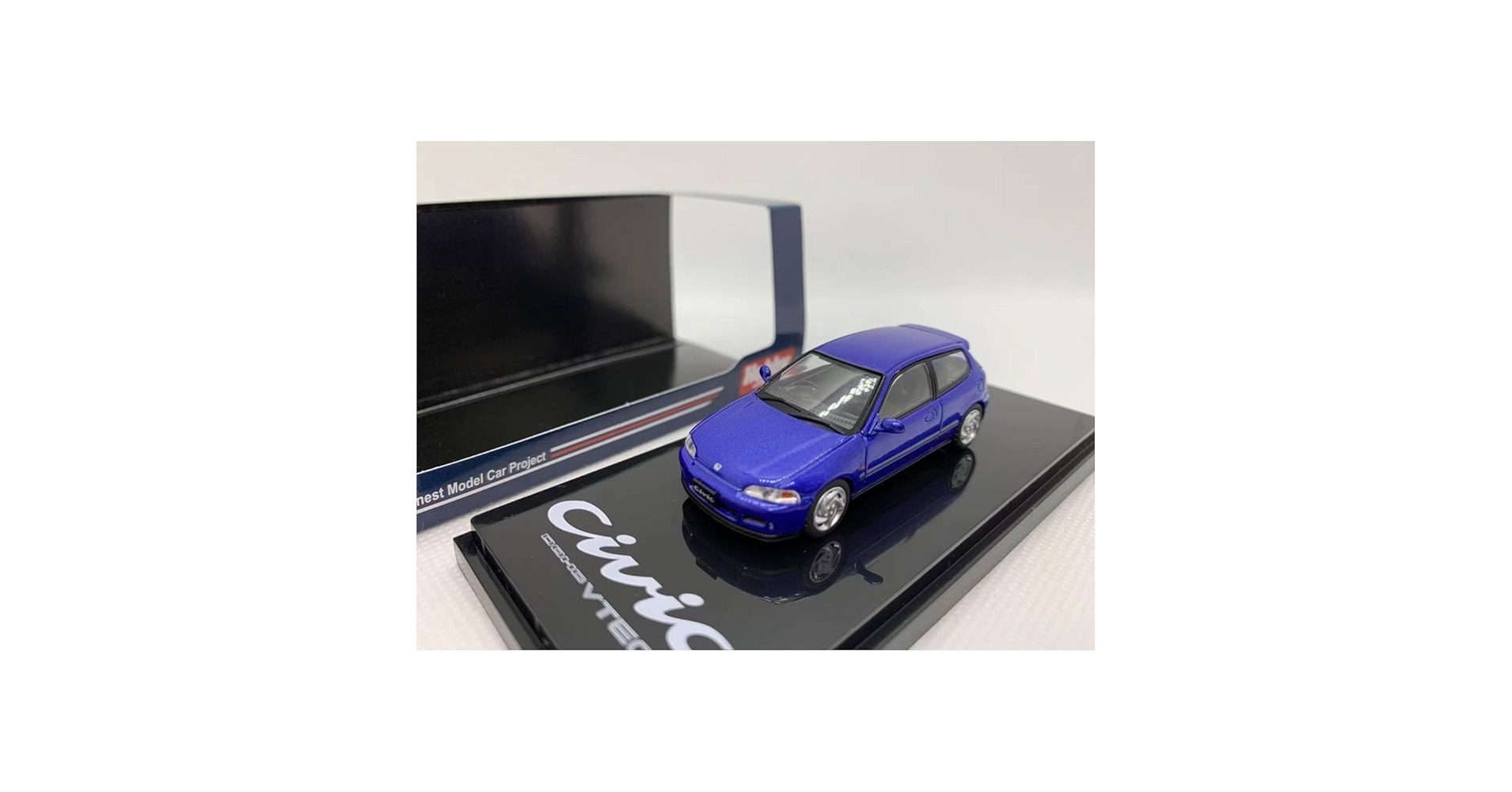 ホビージャパン　Civic 1/64ミニカー 2台セット ホビージャパン 1/64 (ダイキャスト製) ホンダ CIVIC TYPE R