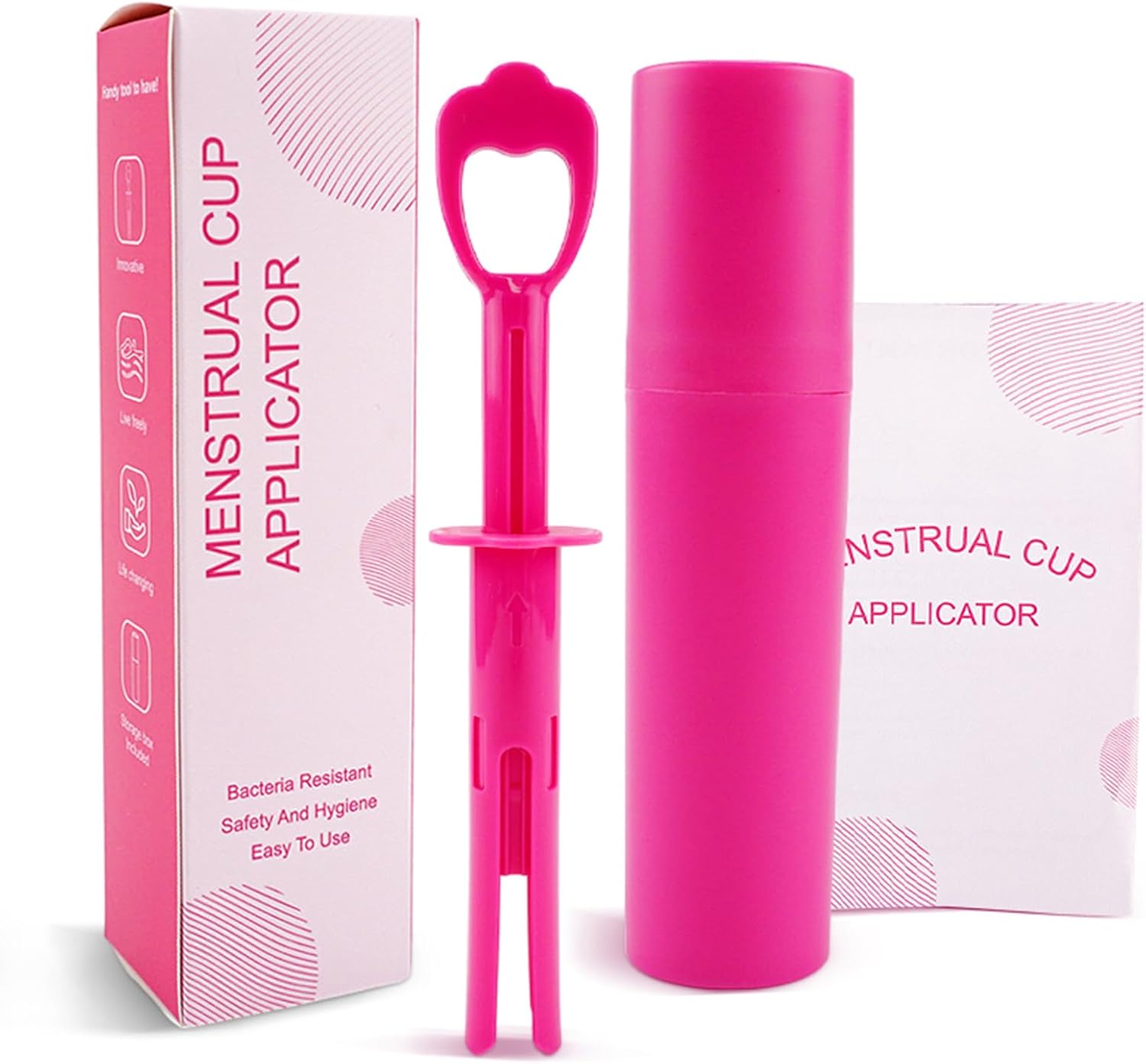 Ketliyaze Menstrual Cup Applicator Tool, Menstrual Cup Booster