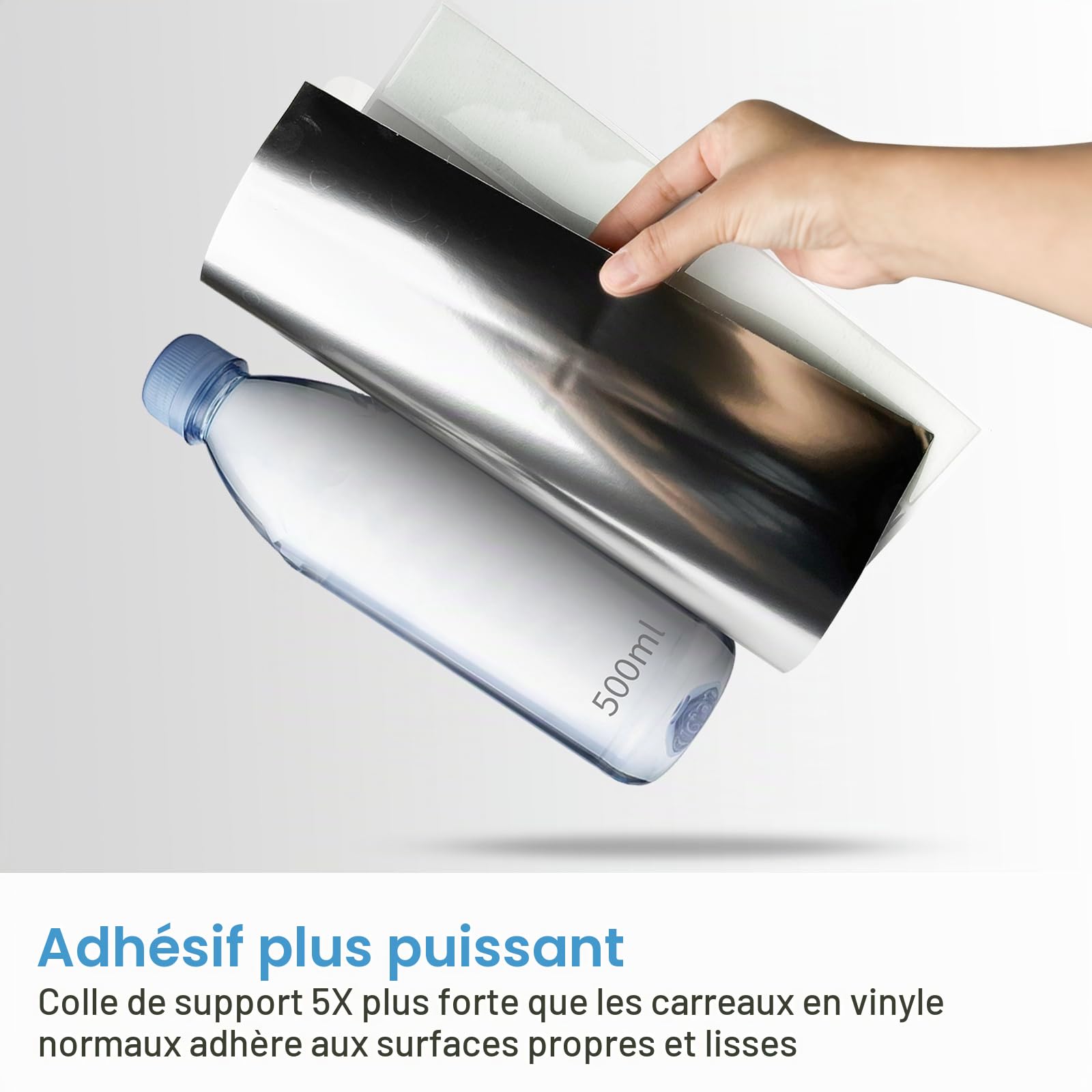 Alwayspon Stickers muraux autocollants 3D, 30,5 cm, à décoller et à coller, protection anti-éclaboussures imperméable, autocollants pour carrelage pour cuisine, salle de bain, mur, brun foncé, 10