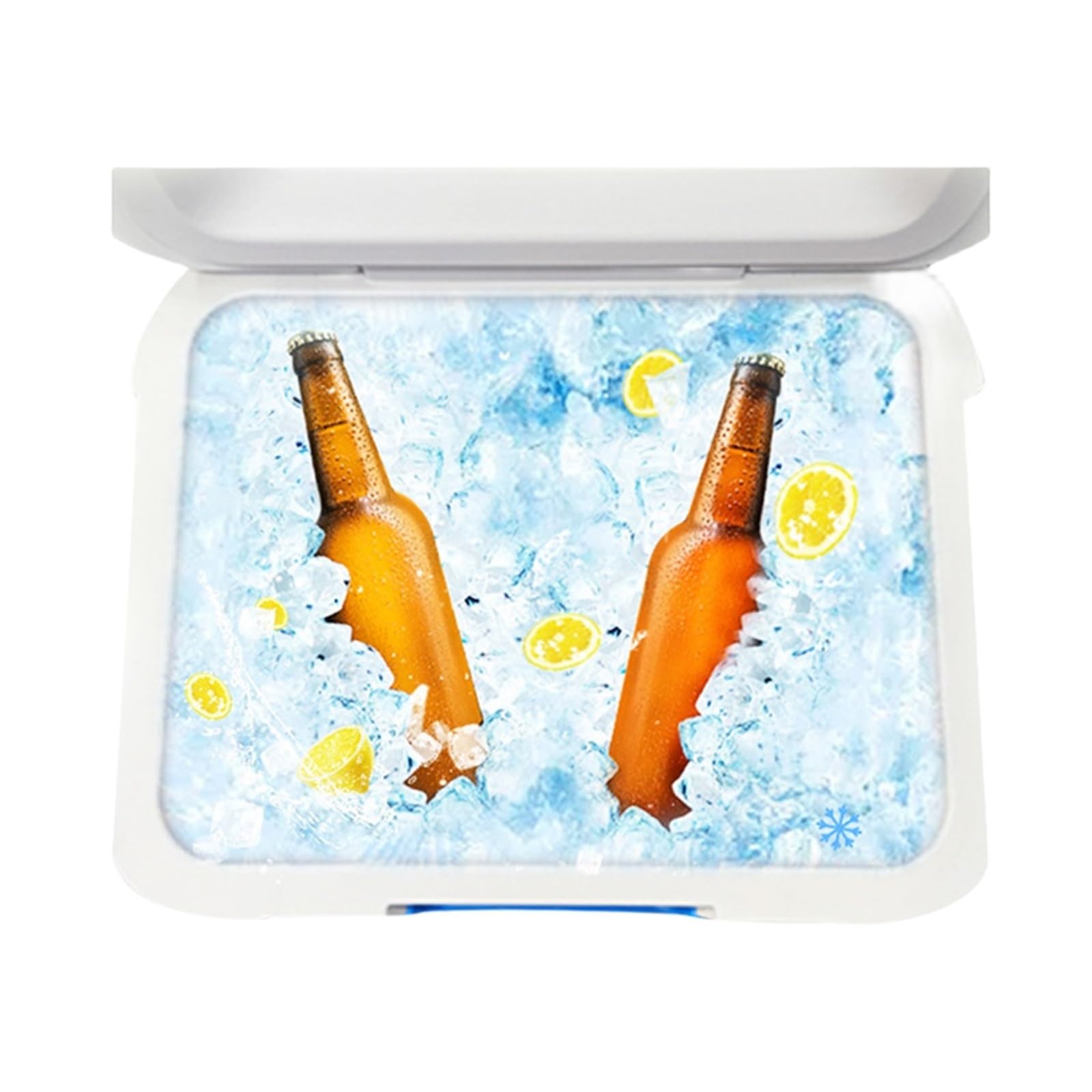 Refrigerador for Coche de 5 litros, Nevera portátil de Larga duración, Nevera Personal, Calentador y congelador for Uso doméstico, vehículo y camión.