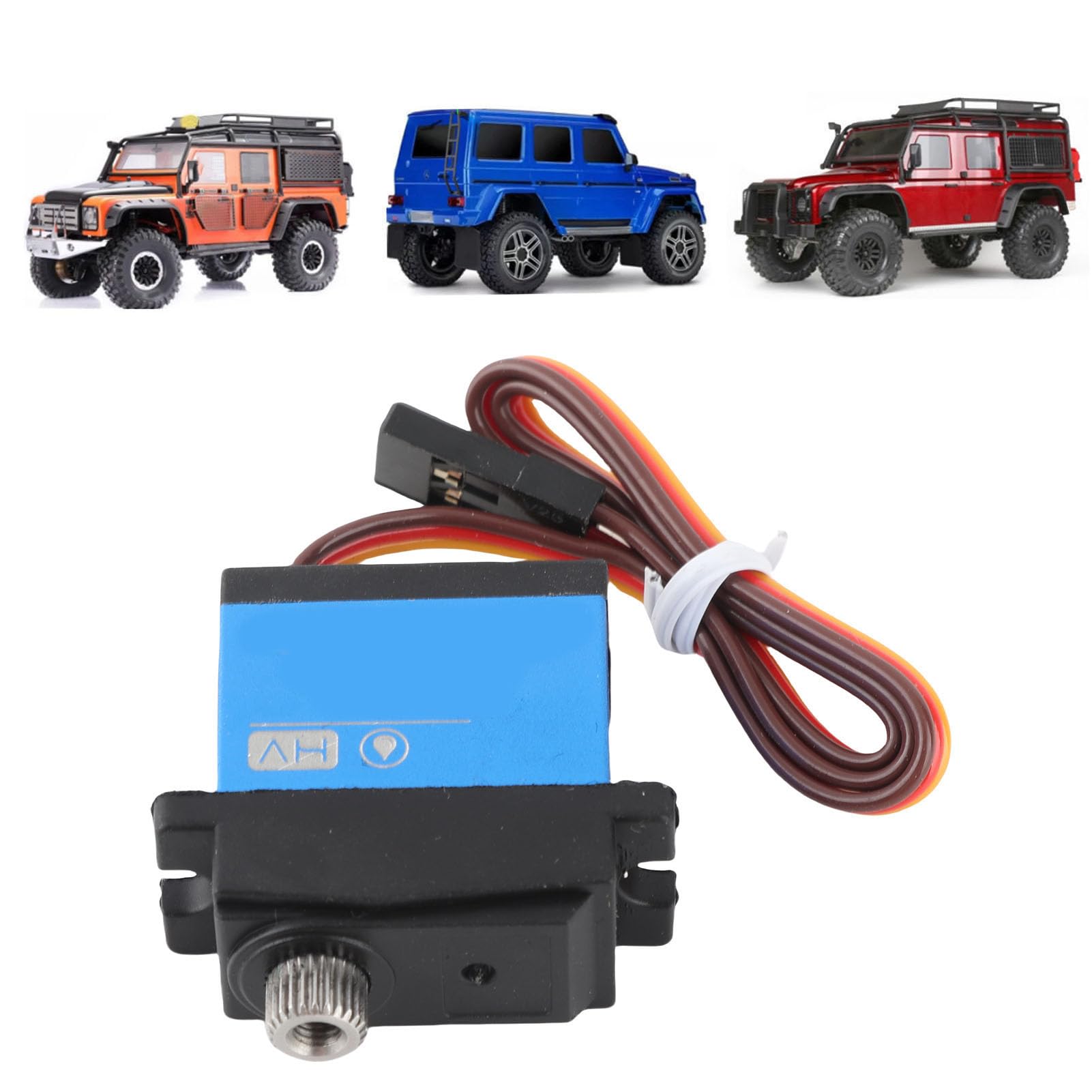 RC Digital Servo, 7 Kg Schaltgetriebe Wasserdichtes Servo für Traxxas 1/18 TRX4M RC Ferngesteuertes Autoflugzeug