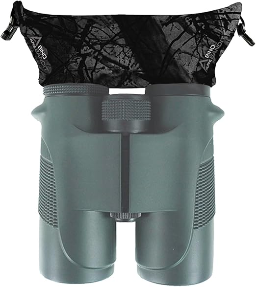 Slicker Bino Bandit - Blocks Glare, Improves Visual Acuity and Reduces Eye Fatigue. FITS All Binoculars, Stealth Shadow