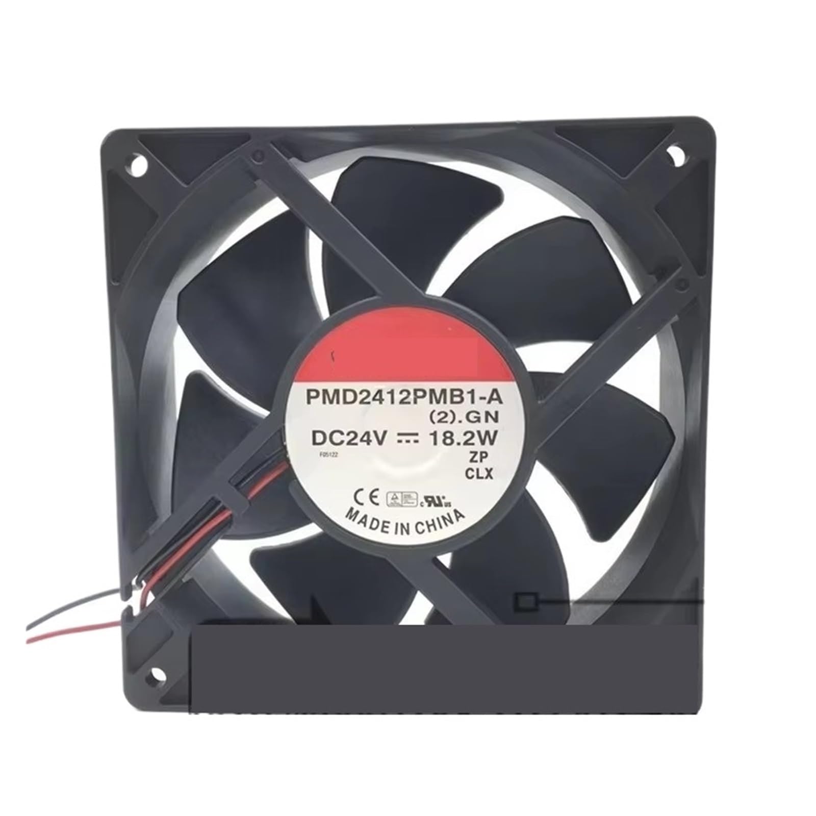 TPKMVGAP PMD2412PMB1-A 120 * 120 * 38MM 24V 18.2W 12CM cooling fan(2wire E1)