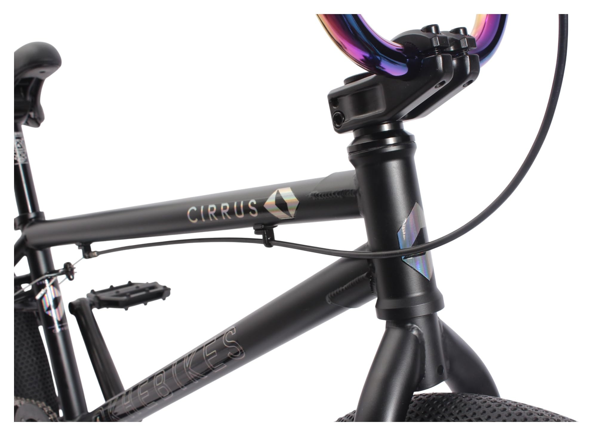 KHE Cirrus FC PRO BMX 20" - 10,2 kg - Freecoaster - Cadre CrMo - Oil Slick - Série PRO - 2025