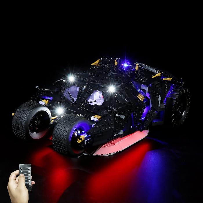 Buy cooldac Led Lighting Kit for Lego 76240 DC Batman Batmobile Tumbler
