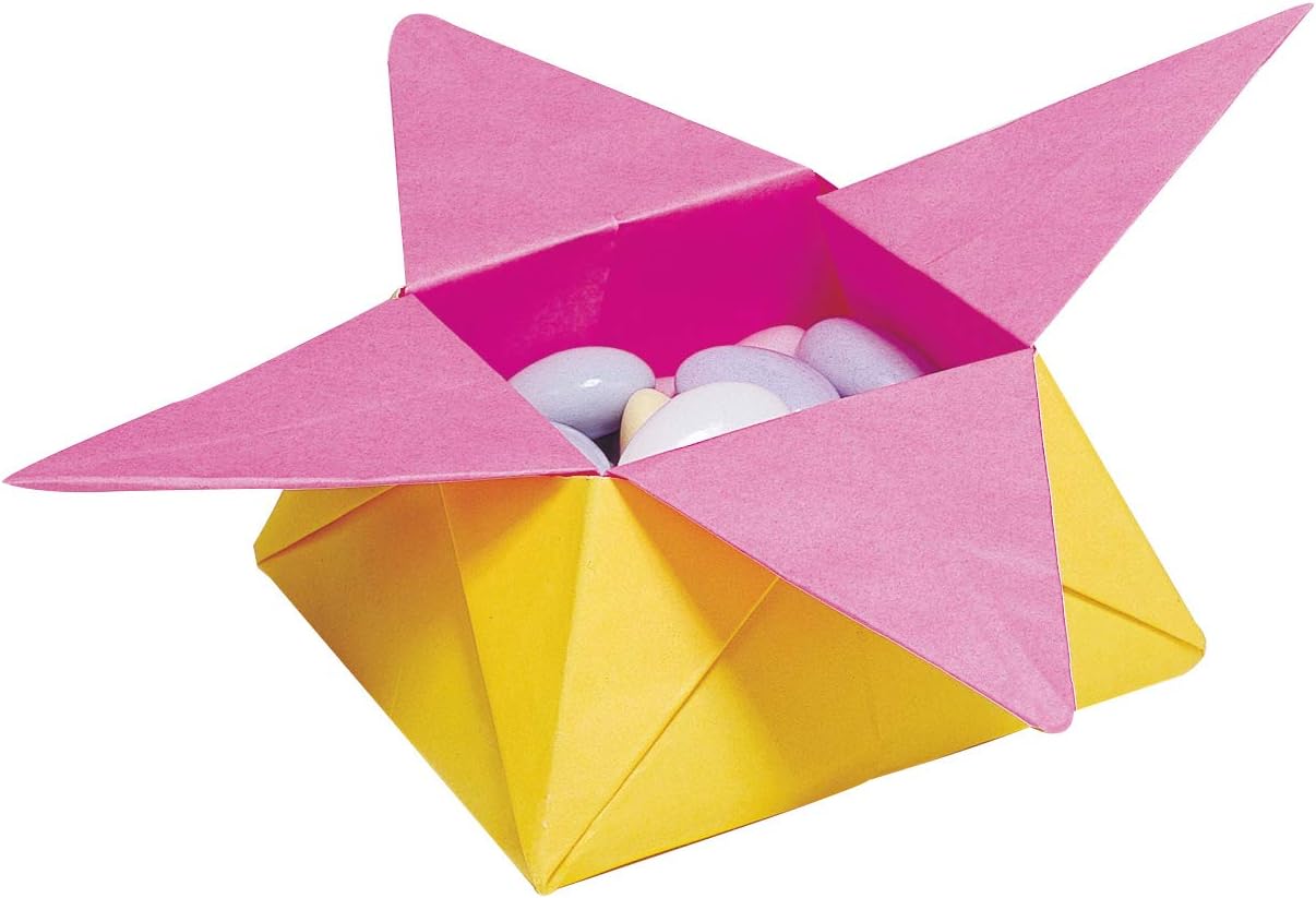 Pacon Origami Paper, 9"X9", Assorted Colors, 40 Sheets : Arts, Crafts & Sewing