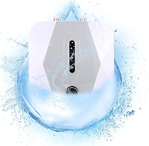 Miniatura 6 de Calentador de agua eléctrico, mini tanque de almacenamiento de calentador de agua caliente, calentador de agua eléctrico de 110 V, cocina, hogar, 8