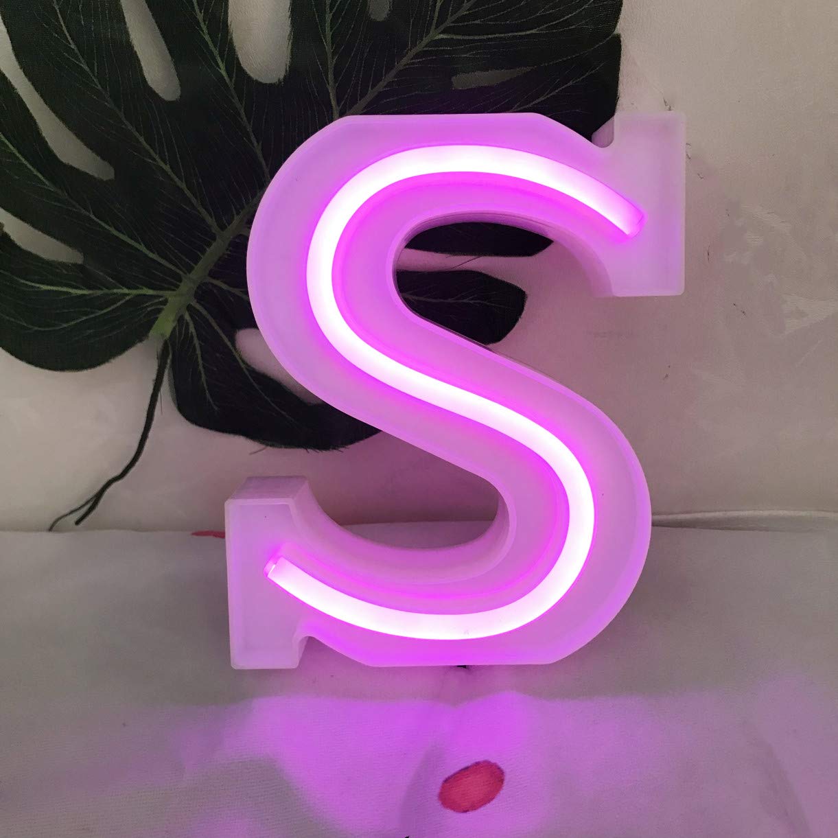 QiaoFeiLED Neon Letters Sign Neon Signs Neon Night Light Small QFLET0929019