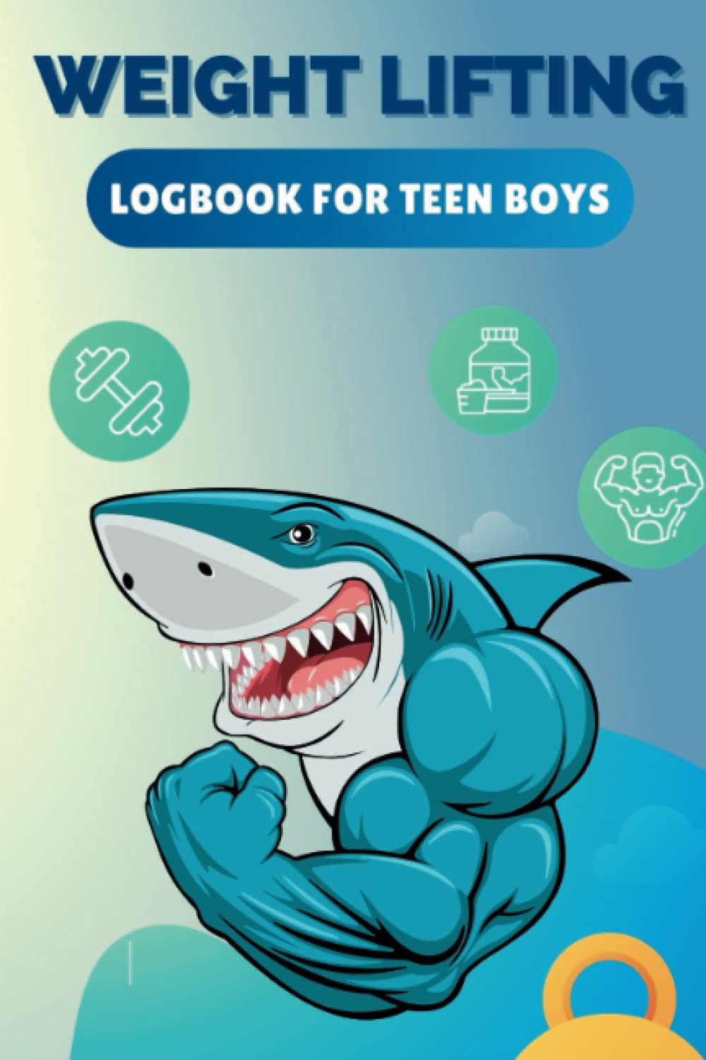 Weight Lifting Logbook For Teen Boys daily workout plan to build