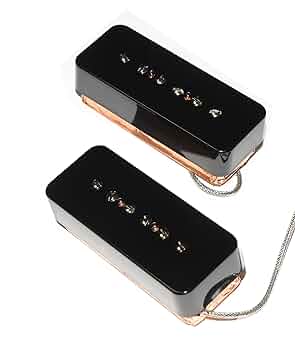 P90タイプピックアップ搭載 ボディ＆ネックセット Amazon.co.jp: P90ピックアップセット、Alnico V シングルコイル