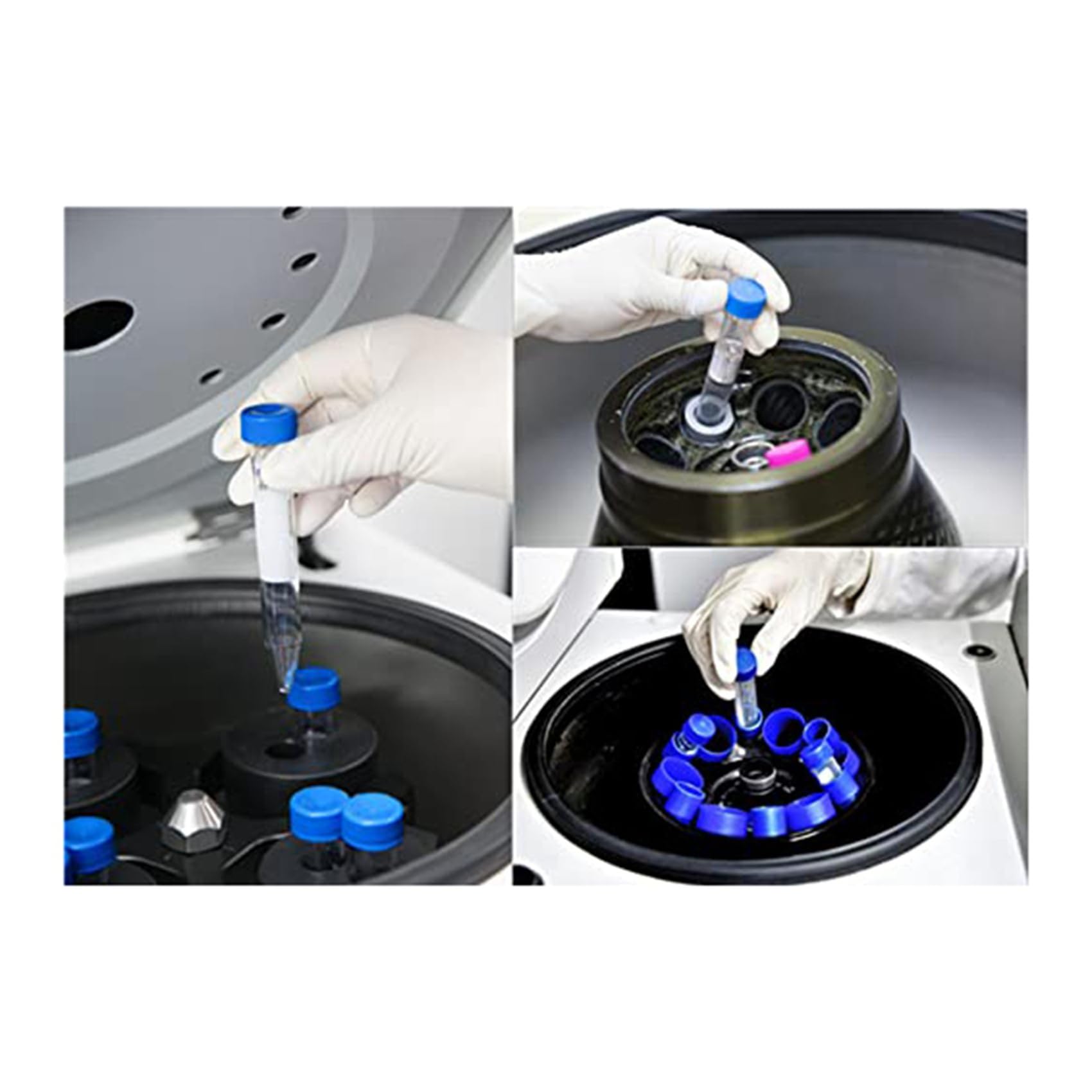 Provette Coniche da Centrifuga 15ML, 300 Provette nel Plastica Sterili con Tappi Un Vite, Contenitore nel Polipropilene