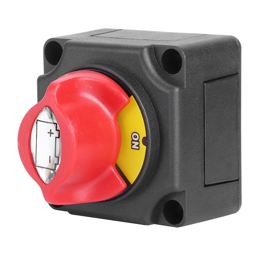 DC 12V 24V wyłącznik akumulatora główny izolator odcięcia zasilania wyłącznik przeciwwyciekowy do samochodu RV łódź obudowa z tworzywa ABS 300A prąd znamionowy 1000A prąd chwilowy