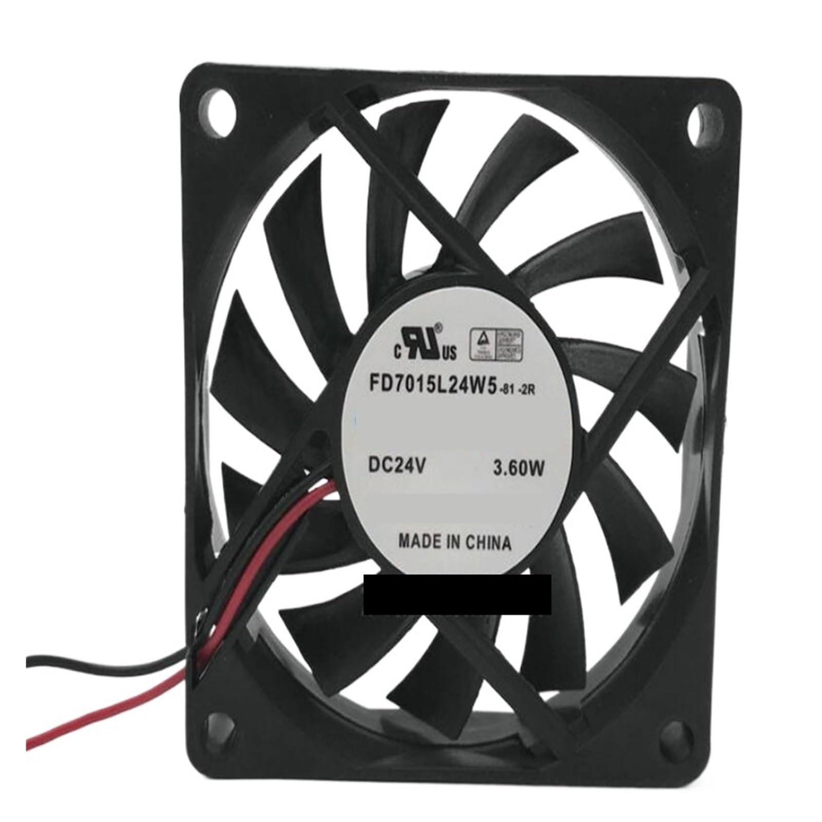Ventilateur 24V pour onduleur thermique FD7015L24W5-81-2R 3,60W 7015