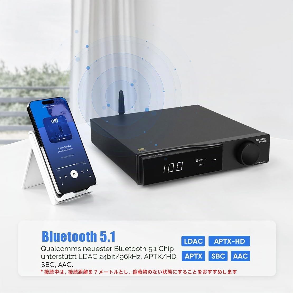 SMSL DO100 PRO 2xES9039Q2M Balanced DAC, XMOS XU316 PCM768kHz DSD512 HiFi USB C Decoder, USB/BT5.1 LDAC/Opt/Koax/HDMI ARC zu RCA/XLR Ausgang Gaming DAC für PC/PS5/Switch/HDTV/CD Player