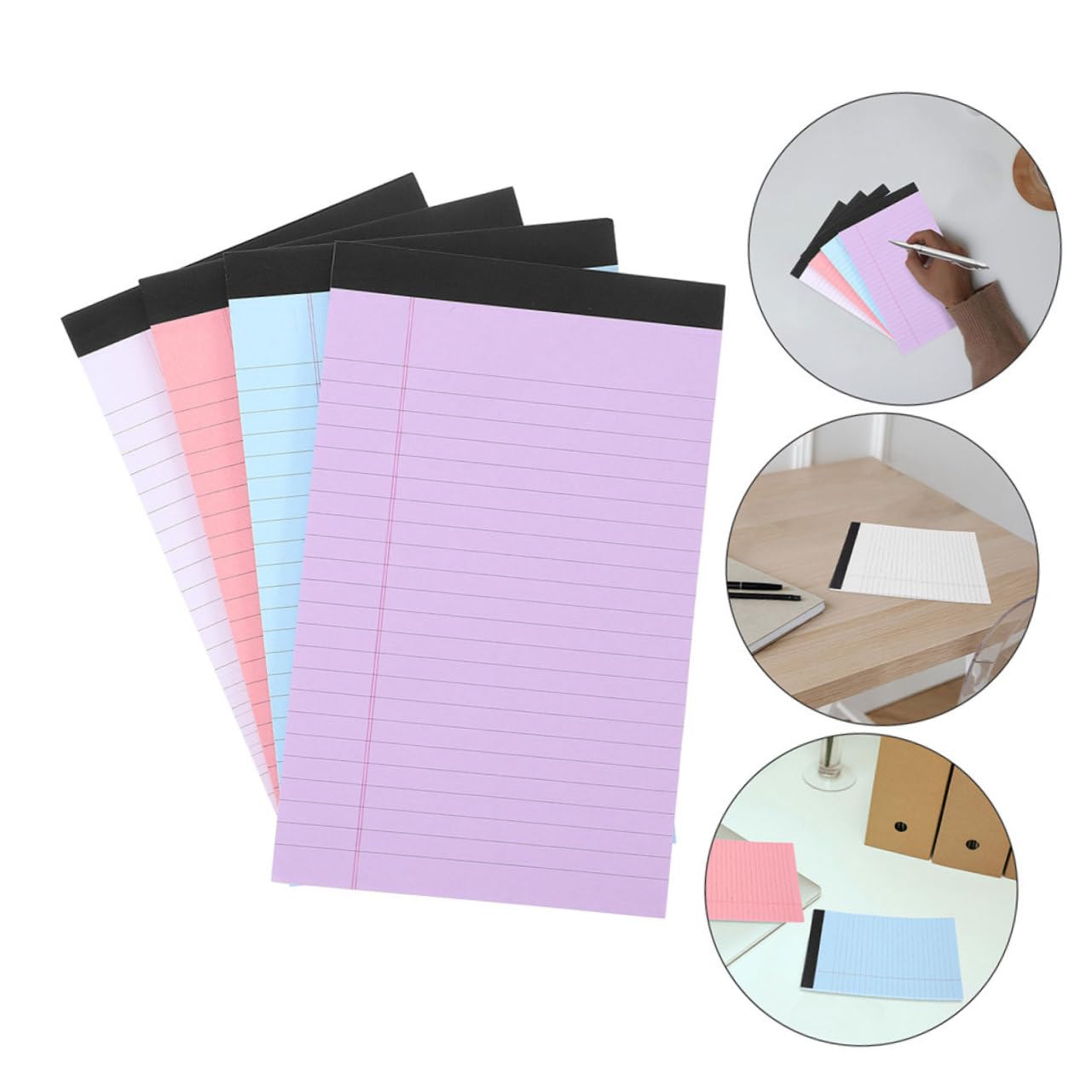 Bloc-notes A5 8 Feuilles De Papier Ligné Pour Le Travail