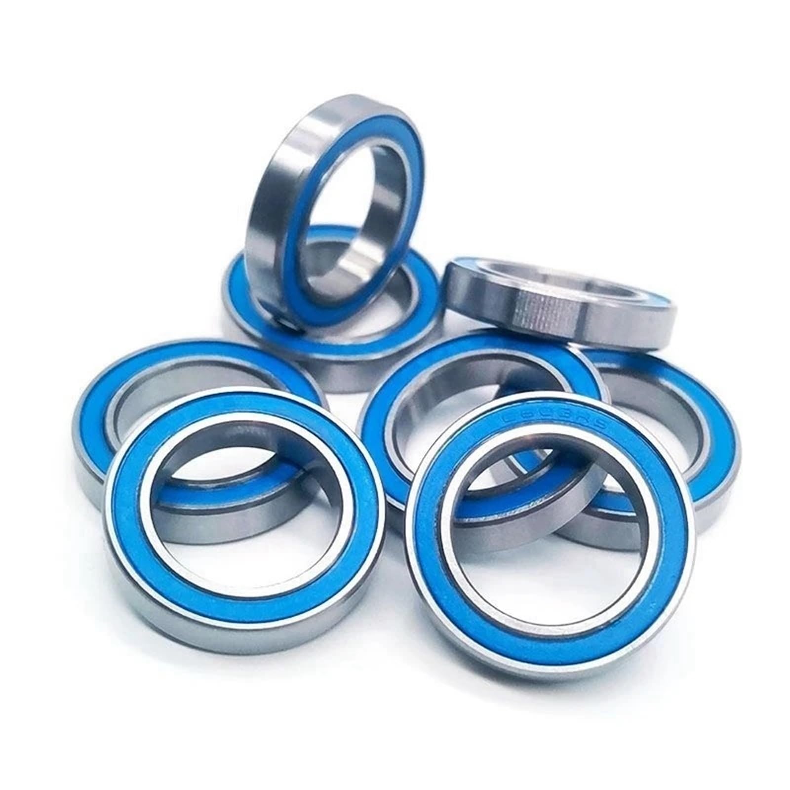 Cojinete 6805 2RS 25 * 37 * 7 mm Rodamientos de bolas de sección delgada métricos sellados azules 6805RS 61805RS 6805 RS 4 piezas