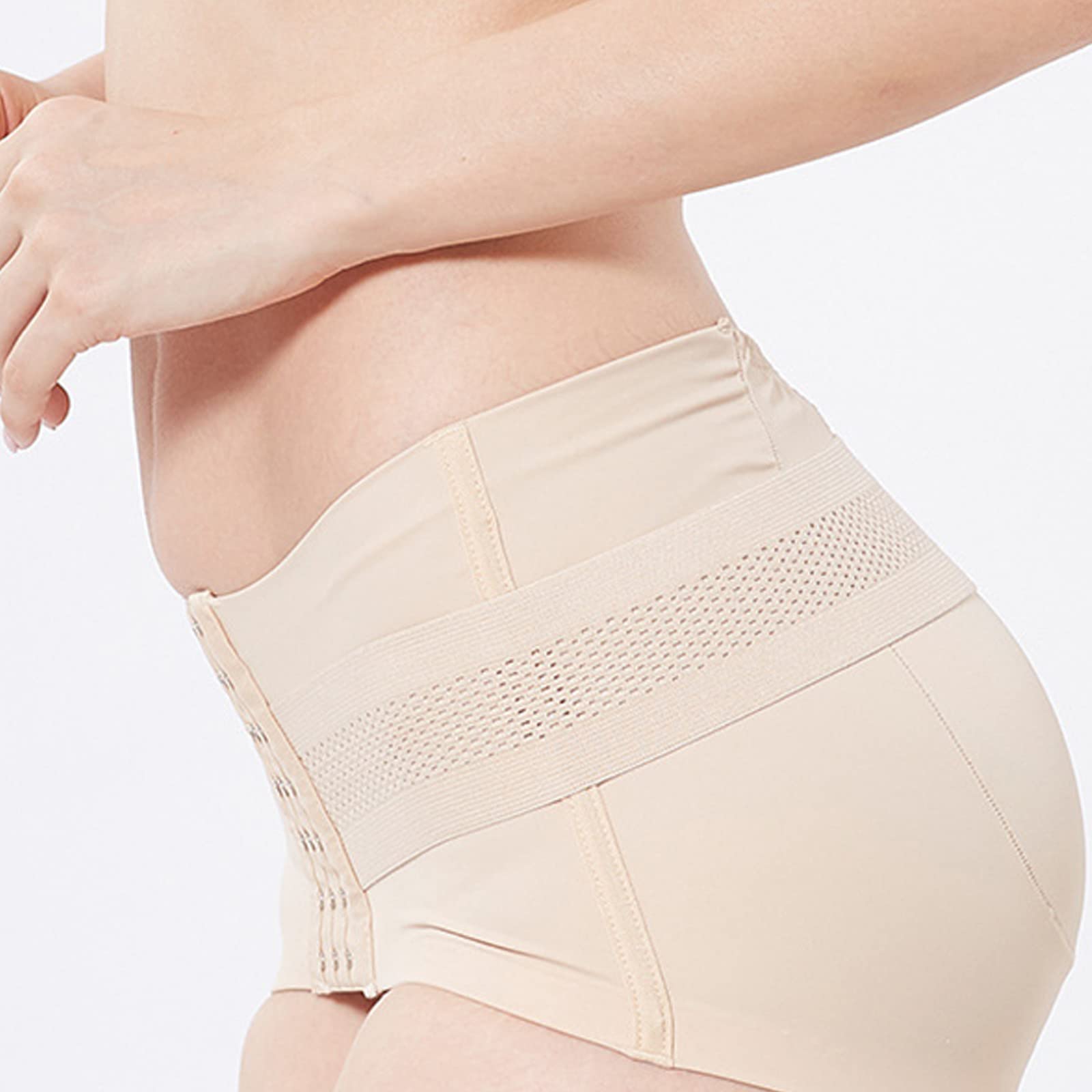 Samnuerly, cintura post-partum che allevia il dolore alla parte bassa della schiena e fornisce supporto pelvico articolare, stabilità a compressione, antiscivolo, leggera, regolabile, resistente al
