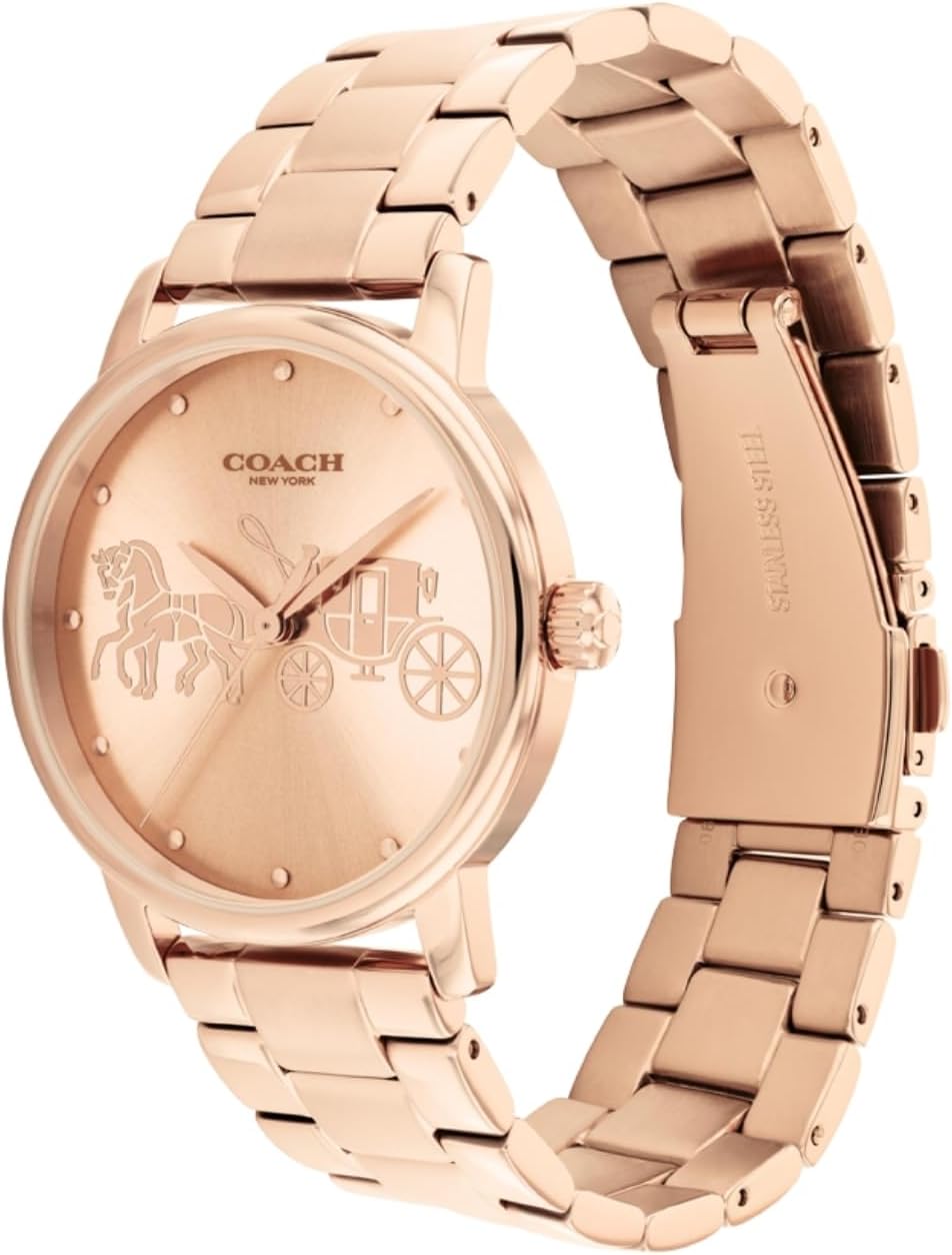 コーチ]レディース 腕時計 GRAND ローズゴールド文字盤