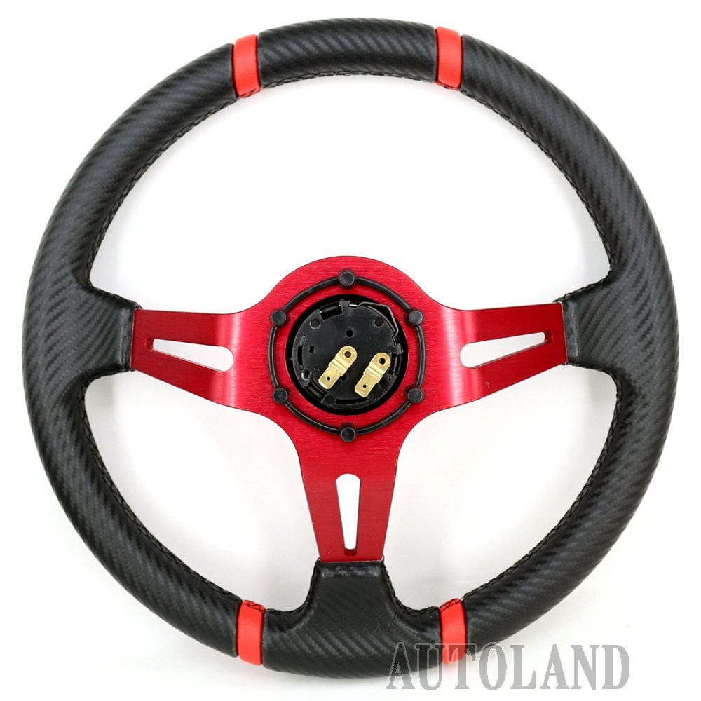 Amazon | ALTEED(アルティード) スポーツステアリング 350φ ディープ 