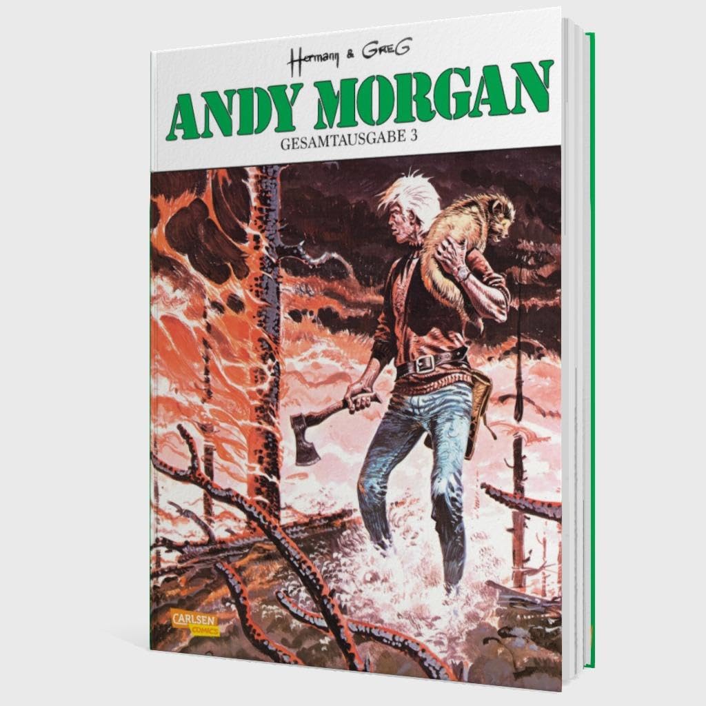 Andy Morgan Gesamtausgabe 3: Hochwertiger Sammelband des Abenteuercomic-Klassikers mit 4 Alben und umfangreichem Bonusmaterial