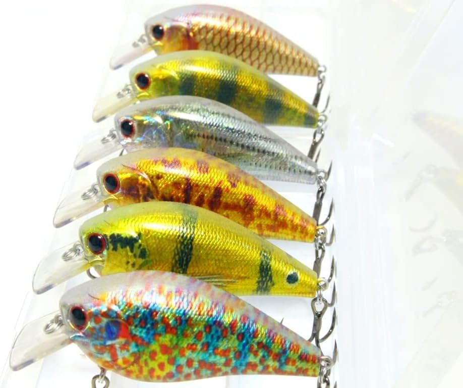 Minnow Crankbait for Bass Fishing Bass Lure Jerkbait Fishing Lures and Tackle Box