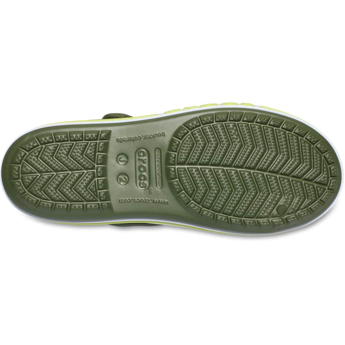 Crocs Kids’ Bayaband Sandal 34-35 Eu Army Green
