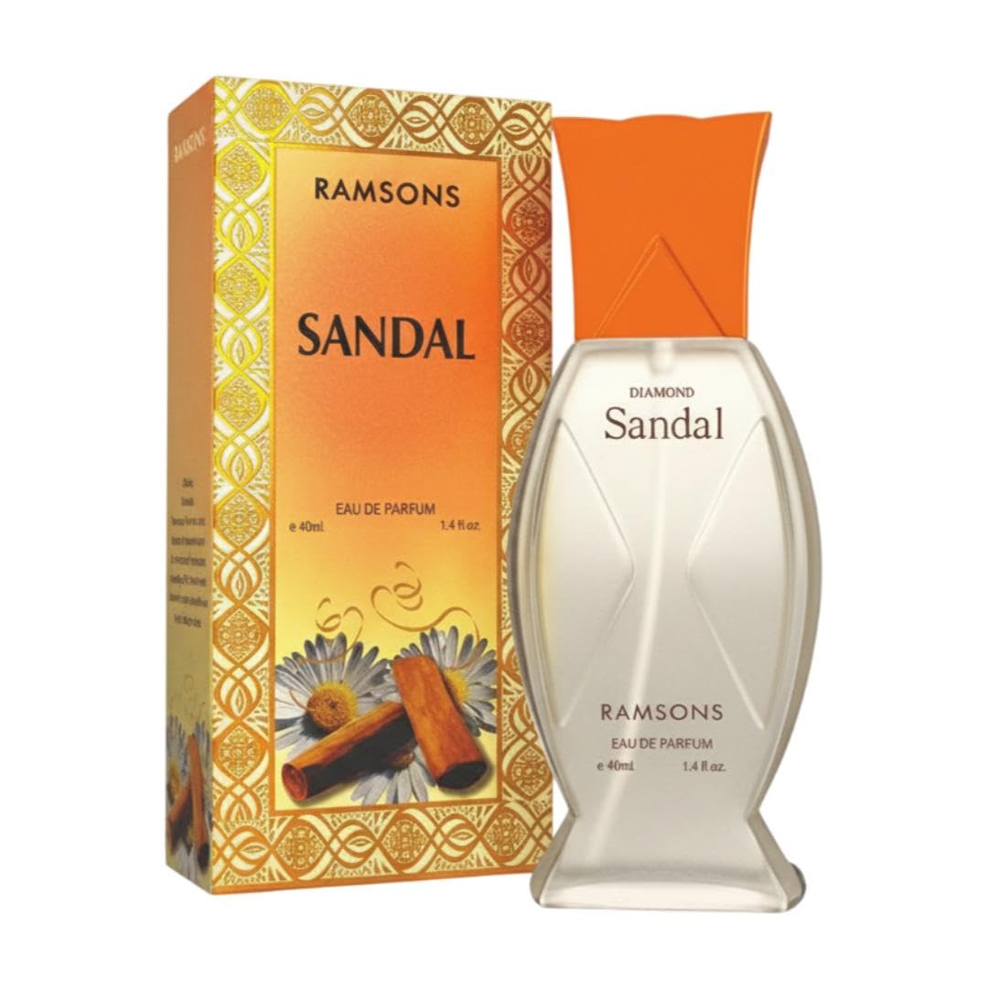 Ramsons - SANDAL Eau De Parfum | 40 ML | Classic Perfume | Long Lasting & Premium Chandan Fragrance